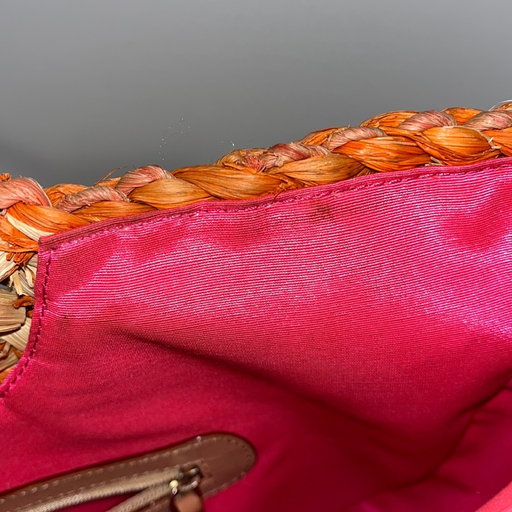 🎉HOST PICK🎉 kate spade RARE With A Twist Orange Slice Crafted Handbag - Picture 12 of 17